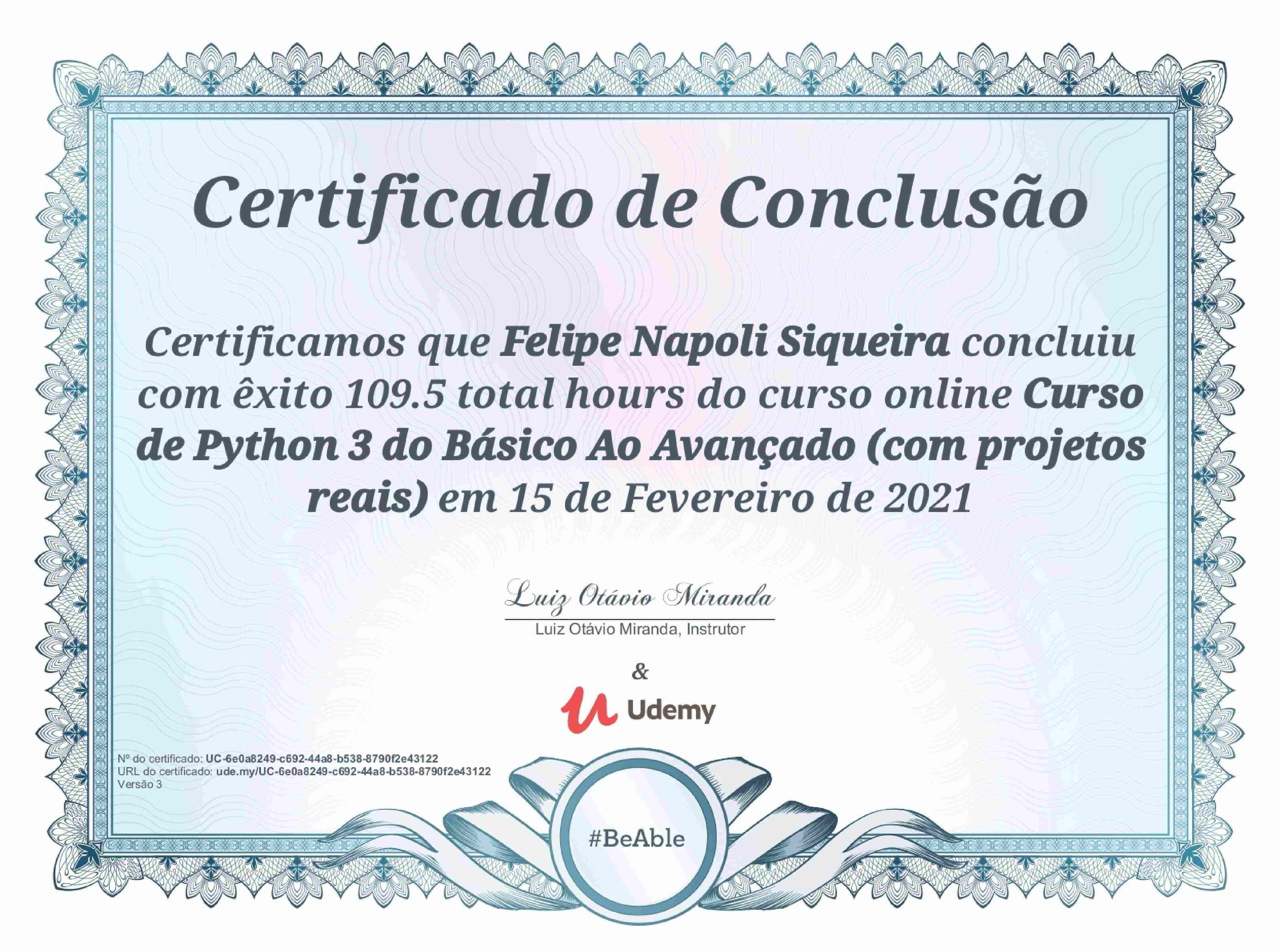 Certificados object (4)